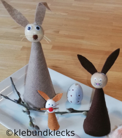 Hasen aus Filz
