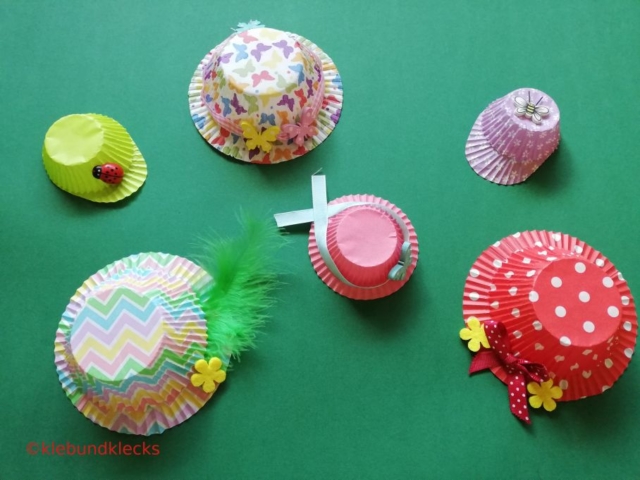 Sonnenhüte aus Muffinformen