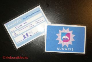 Dekoidee Dienstausweis