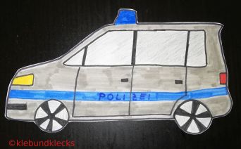 Polizeiauto als Einladung