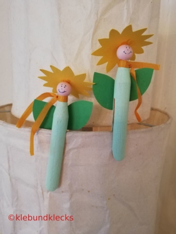 Bastelei mit Wäscheklammern