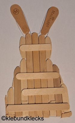 Stäbchen zusammenkleben