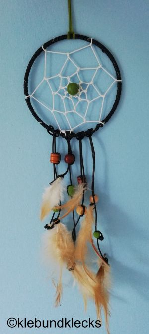 selbstgebastelter Dreamcatcher