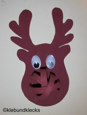 Moosgummi-Rudolph