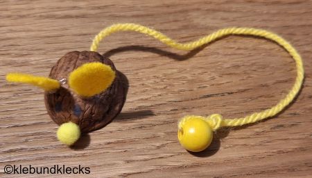 gebastelte Maus für Fang die Maus