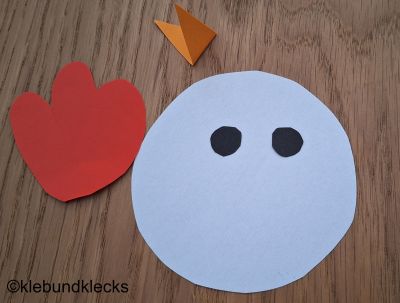 Huhn aus Filtertüten