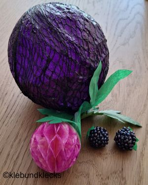 gebastelte Brombeeren