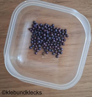 violette Mini-Perlen