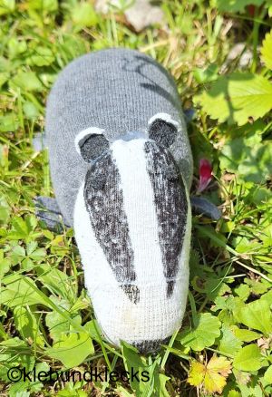 Dachs aus Socken