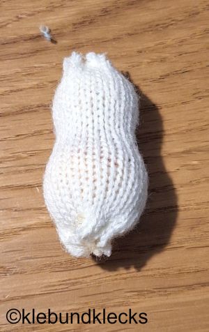 Enden mit Heißkleber schließen