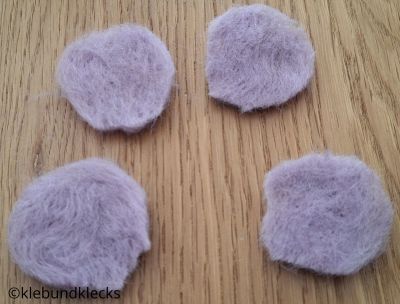 einzelne Blüttenblätter ausschneiden