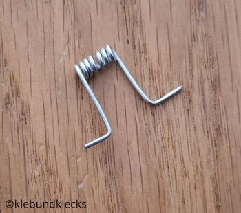 Fahrrad-Pedale aus Wäscheklammerfeder