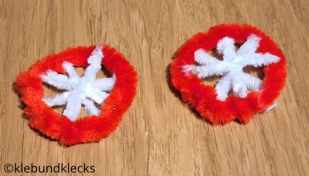 Fahrrad-Reifen aus Pfeifenputzern