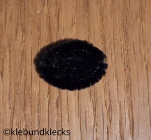 Fahrrad-Sattel aus Pfeifenputzer